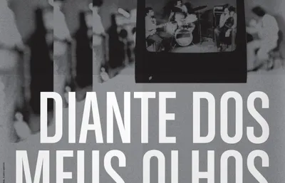 Detalhe do poster do filme Diante dos meus olhos