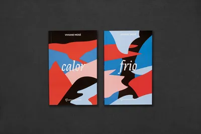Projeto gráfico e diagramação para a reedição dos livros de poesia Calor e Frio, da escritora Viviane Mosé, publicado pela editora Usina Pensamento.