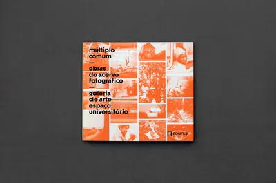 Capa do catálogo da exposição Múltiplo Comum
